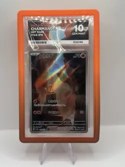 Charmander 168/165 - Pokemon 2023 151 - ACE 10 Perfect Subgrades - JPN - Image 1