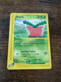 Aquapolis Hoppip 83/147 Pokemon Card - Image 1