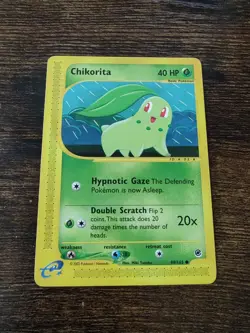 Expedition Chikorita 99/165 Pokemon Non Holo Card - Image 1