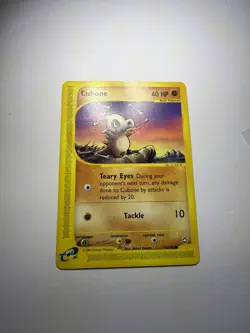Cubone 72/147 Aquapolis Pokemon Card Common LP e-Reader WOTC Vintage - Image 5