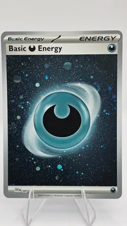 Basic Darkness Energy 007 Scarlet & Violet Base Set Cosmos Holo Pokemon Card NM - Image 1