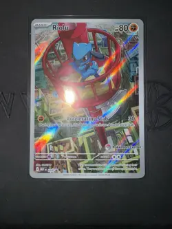 Pokemon TCG Riolu Mega Evolution ETB Pokemon Center Exclusive Promo #010 - Image 1