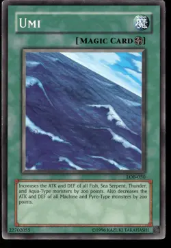 Umi LOB-050 The Legend of Blue Eyes White Dragon Yu-Gi-Oh LP - Image 1