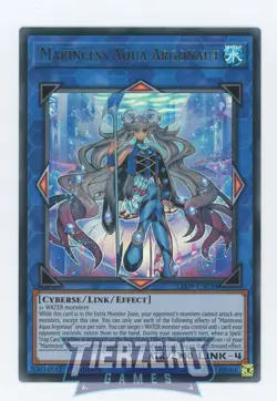 Yugioh Marincess Aqua Argonaut LED9-EN034 Ultra Rare 1st Edition Near Mint - Image 1