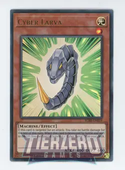 Yugioh Cyber Larva BLRR-EN019 Ultra Rare 1st Edition Near Mint - Image 1