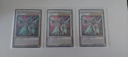 Yu-Gi-Oh! Clear Wing Synchro Dragon LED8-EN001 1st Ed Super Rare (Set Of 3) - Image 1