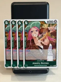 One Piece TCG - Jewelry Bonney Foil Playset - EB03-017 x4 - EB03 Heroines - Image 1