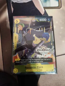 Roronoa Zoro (113) (Regionals Finalist Card Set 26-27) OP07-113 One Piece... - Image 1