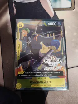 Roronoa Zoro (113) (Regionals Finalist Card Set 26-27) OP07-113 One Piece... - Image 2