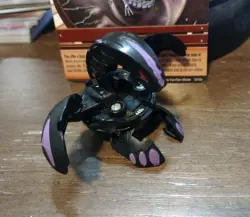 Bakugan Darkus Wavern 440G Black Battle Brawlers Rare W/Card! - Image 2