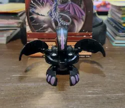 Bakugan Darkus Wavern 440G Black Battle Brawlers Rare W/Card! - Image 3