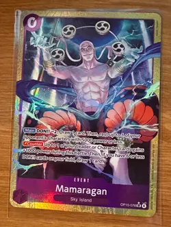 SHIPS TODAY ONE PIECE Mamaragan OP15-078 SR ALT Adventure On Kami's Island ENG - Image 1