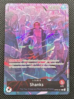 Shanks (English Version 2nd Anniversary Set) OP09-001 One Piece - Image 1