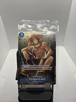 One Piece TCG: Portgas D. Ace P-074 Promo Tin Pack Set Vol. 2 Sealed English - Image 1