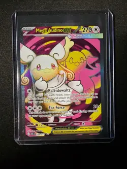 Pokemon TCG Mega Audino EX 253/217 ASC Ascended Heroes Full Art Card - NM - Image 1