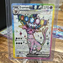Espeon ex SVP 175 Sv: Scarlet & Violet Promo Cards Holo Pokemon TCG - Image 1