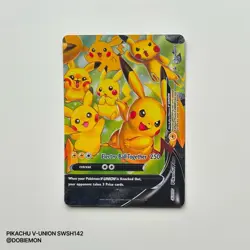 Pikachu V-Union SWSH139-142 4 Card Set Celebrations Promo NM Holo Rare Pokemon - Image 5