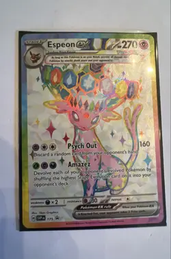 Espeon ex SVP175 Sv: Scarlet & Violet Promo Cards Holo - Image 1