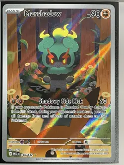 Pokemon TCG Mega Evolution Marshadow Illustration Card 146/132 MT/Or Better - Image 1