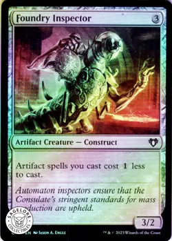 Foundry Inspector - Foil - Commander Masters - 385 NM - Image 1