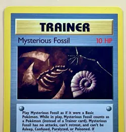 Mysterious Fossil 62/62 – Fossil (Unlimited) – LP – WOTC 1999 Pokemon TCG - Image 2