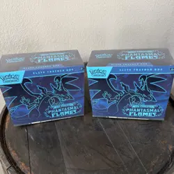 Pokemon Mega Evolution Phantasmal Flames Elite Trainer Box ETB Sealed | Lot Of 2 - Image 1
