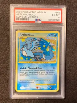 2009 Pokemon Platinum Supreme Victors Articuno Holo #148 PSA 6 EX-MT - Image 1