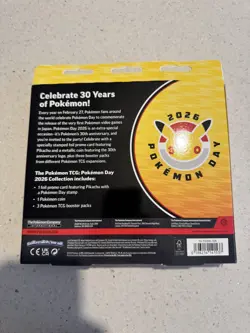 Pokemon TCG: Pokemon Day 2026 Collection - New Ready to Ship - with Promo & Coin - Image 2