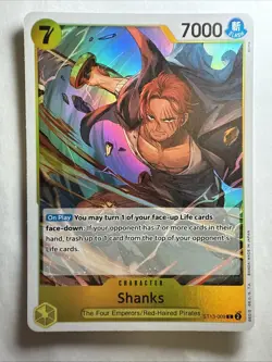 ST13-009 Shanks The Three Brothers Ultra Deck - One Piece Card Game - Image 1
