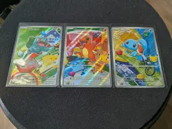 Pokemon First Partner Series 1 Bulbasaur 037 Charmander 038 Squirtle 039 Kanto - Image 1