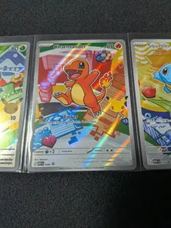 Pokemon First Partner Series 1 Bulbasaur 037 Charmander 038 Squirtle 039 Kanto - Image 3
