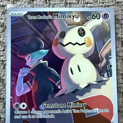 Team Rocket’s Mimikyu 238/217 Ascended Heroes Pokemon TCG Full Art English NM - Image 2