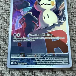 Team Rocket’s Mimikyu 238/217 Ascended Heroes Pokemon TCG Full Art English NM - Image 3