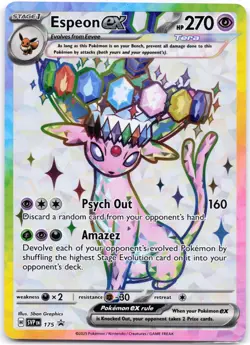 Espeon ex SVP 175 Holo Scarlet & Violet Promo - Image 1