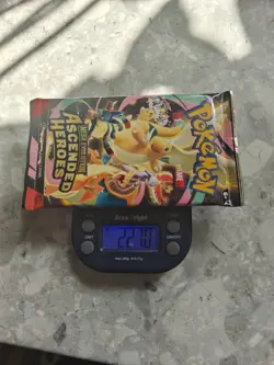 HEAVY! 22.70g Pokemon TCG Ascended Heroes Booster Pack (SEALED) god packU - Image 1
