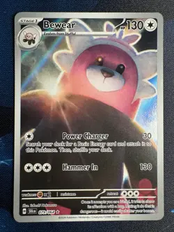 Pokemon TCG Bewear Holo Illustration Rare Card 079/064 Shrouded Fable NM/M - Image 1