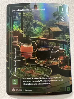 Wonders of the First-Petraian Home Cooked Meal - 274/401 - Formless Foil - Unco - Image 1