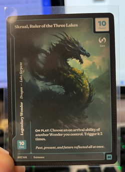 Wonders of the First-Skraal, Ruler of the Three Lakes-057/401-Classic Paper-Myth - Image 1