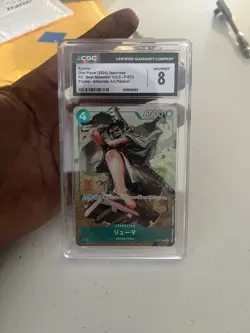 CGC NM/MINT 8 Ryuma P-072 Promo P Best Selection Vol. 3 One Piece card 2024 JP - Image 1