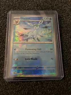Pokemon TCG Glaceon Poke Ball Prismatic Evolutions Card 25/131 - Image 1
