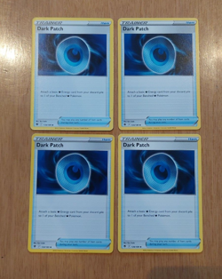 4x Dark Patch 139/189 Pokemon Card TCG Playset - Image 1