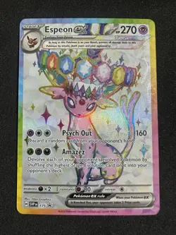 Espeon Ex SVP175 Sv: Scarlet & Violet Promo Cards Holo - Image 1