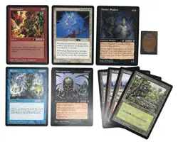 Magic the Gathering MTG Arena Jumbo Oversized 6x9 Promo Card Lot (9 Cards) *FLAW - Image 1
