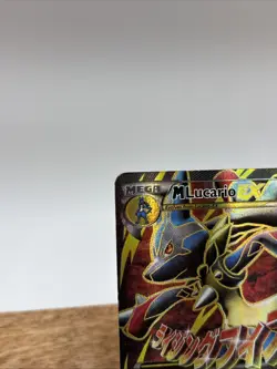 Pokemon TCG M Lucario EX 55a/111 Furious Fists Holo Full Art Ultra Rare Card - Image 3
