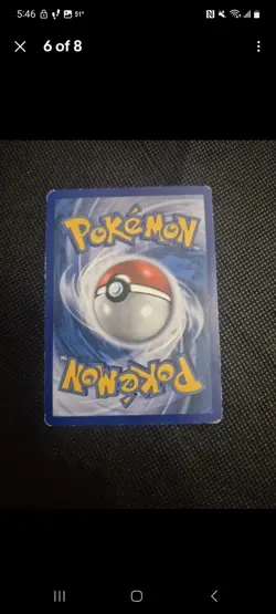 Pokemon Mega M Gallade EX 2015 TCG Full Art Holo Card 100/108 Roaring Skies - Image 2