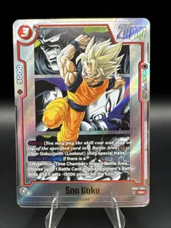 Son Goku - SB02-004 Alternate Art Manga Booster 02 Dragon Ball Card English - Image 1