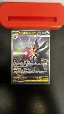 Pokemon Mega Starmie EX 118/088 Foil Card 330 HP Water Stage 1 English - Image 3