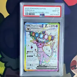 Espeon ex SVP175 Sv: Scarlet & Violet Promo Cards Holo PSA 10 - Image 1