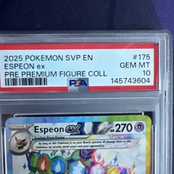 Espeon ex SVP175 Sv: Scarlet & Violet Promo Cards Holo PSA 10 - Image 3