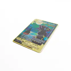 Umbreon VMAX Gold Metal Card - Fan Made Pokemon Collectible - Image 2